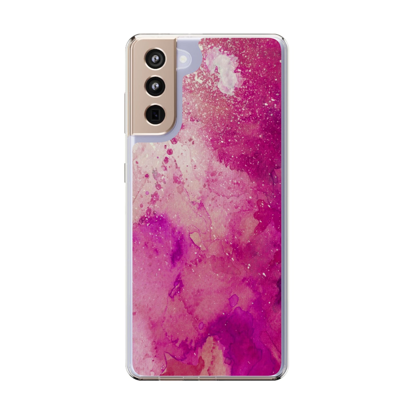 Clear Phone Case – Spilled Wine