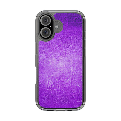 Clear Phone Case – Violet Voltage