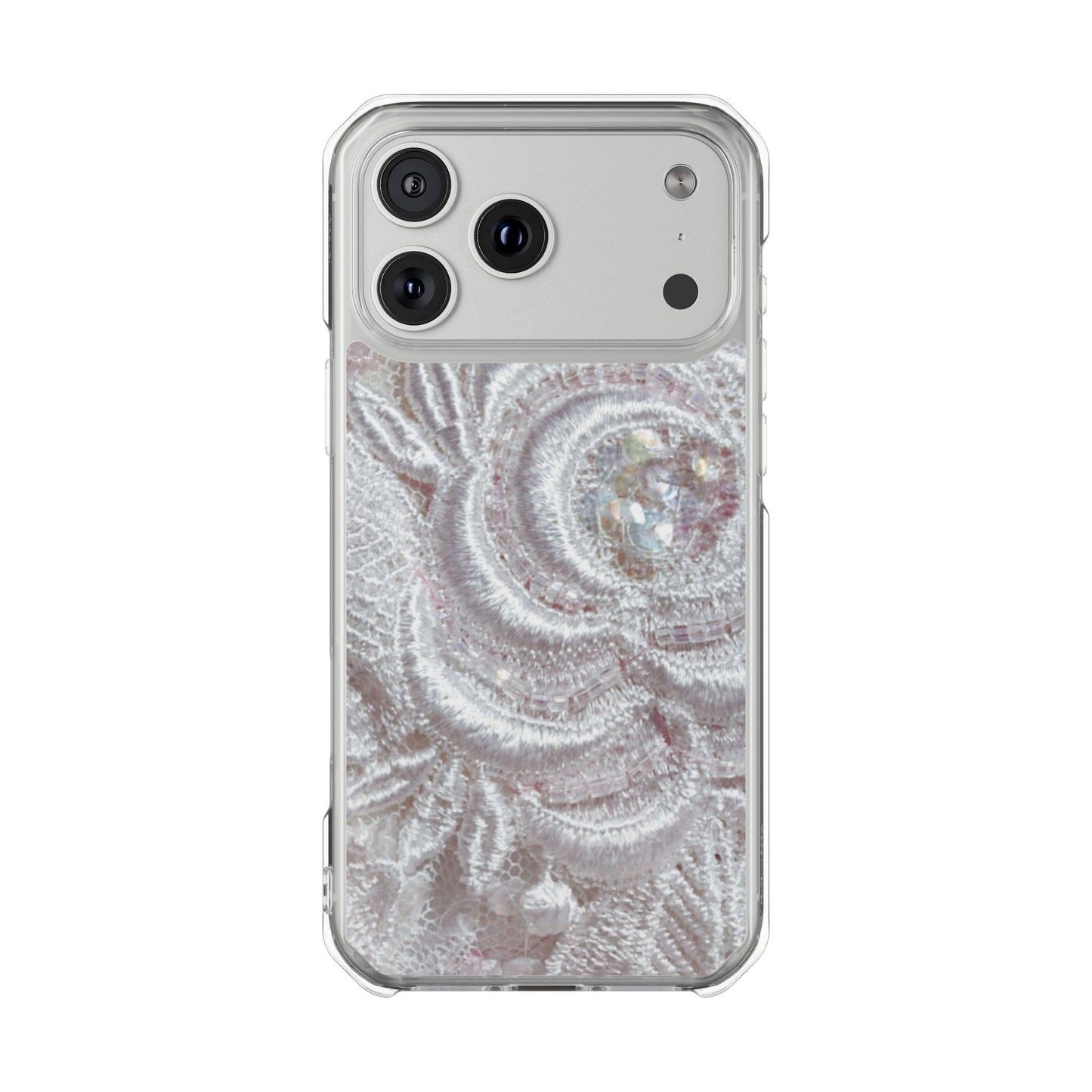 Clear Magnetic Phone Case – Lace Veil
