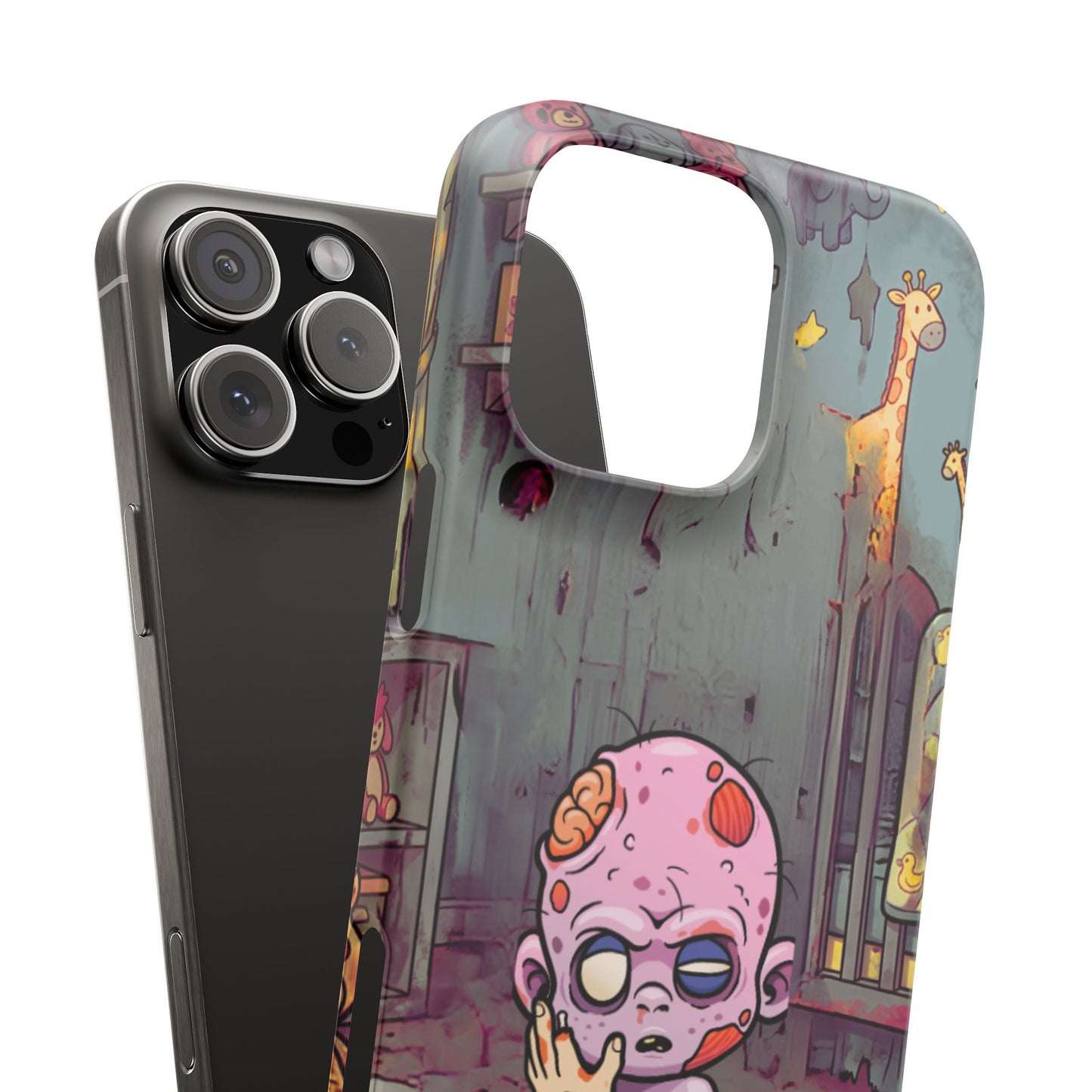 Phone Case — Creepy Cute Zombie Baby Nursery Design
