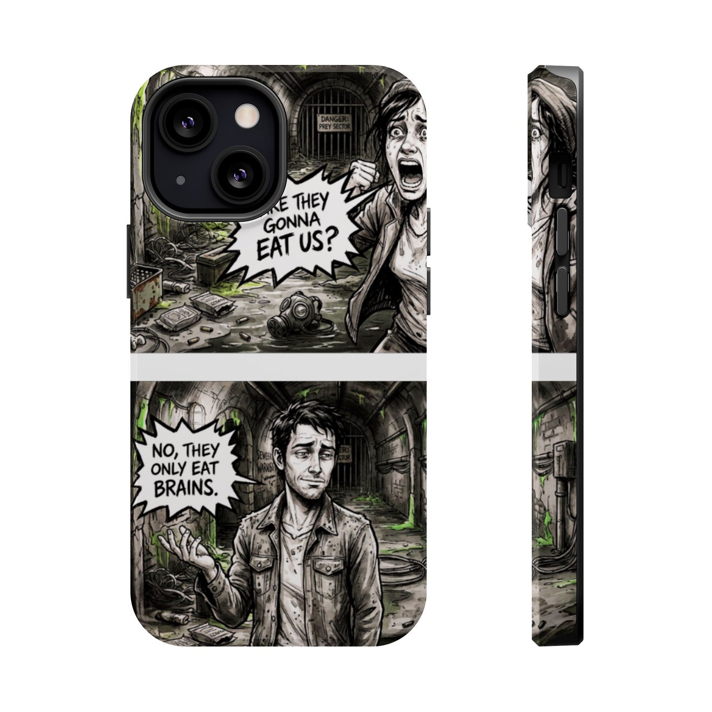 Wireless-Charging Compatible Case – Brains Only