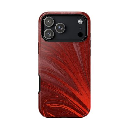 Protective Phone Case – Crimson Current