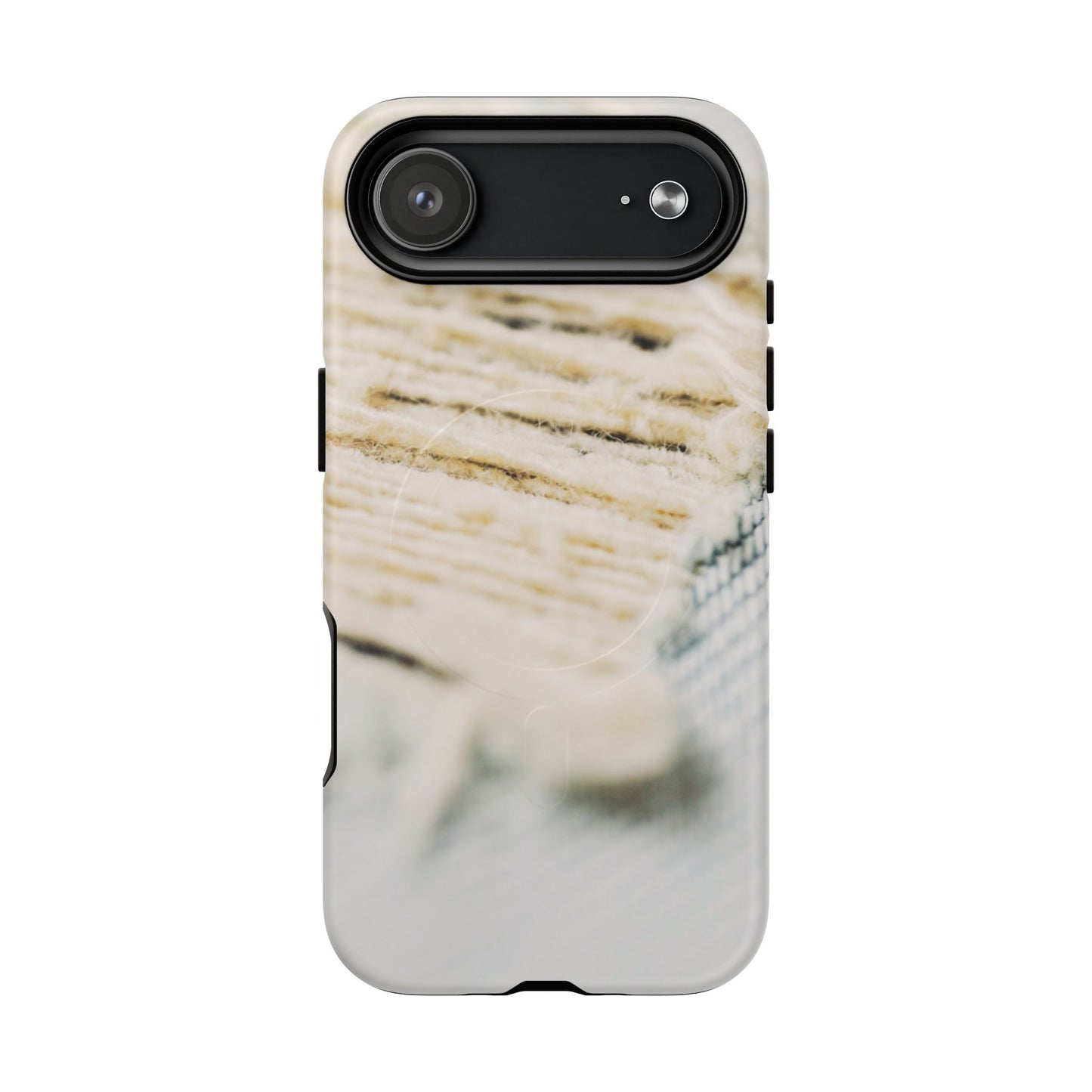 Protective Magnetic Phone Case – Woven Warmth