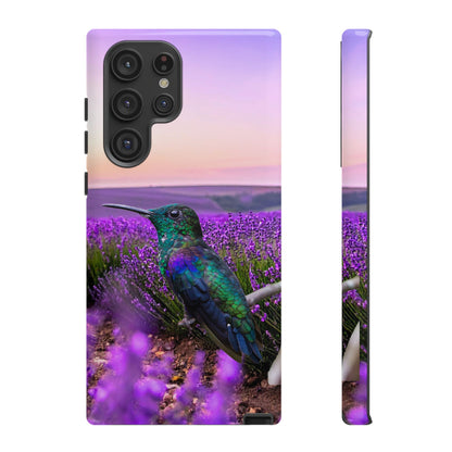 Protective Phone Case – Hummingbird Reverie