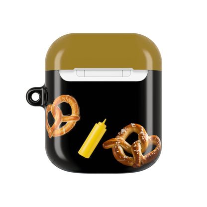 Wireless Earbud Case Cover – Never a Bad Connection Pretzel Stack