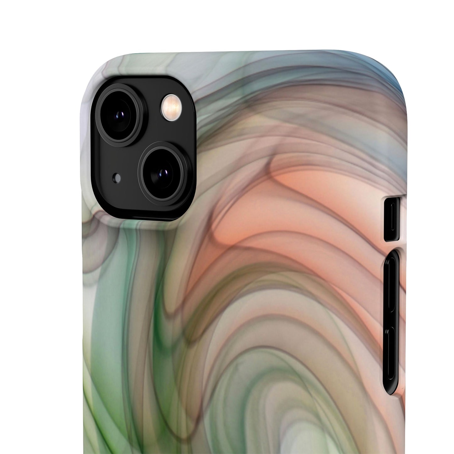 Snap Phone Case – Marble Flow