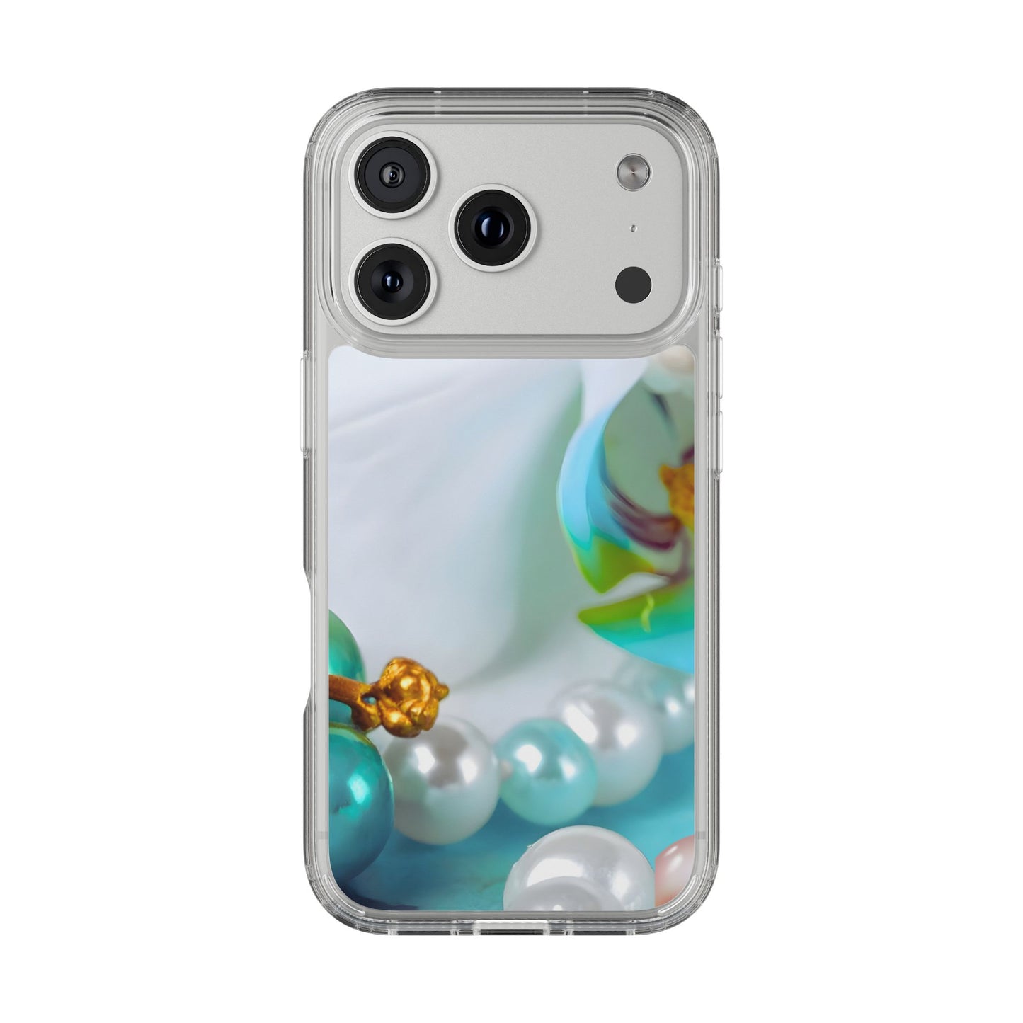 Clear Phone Case – Mermaid's Pearl
