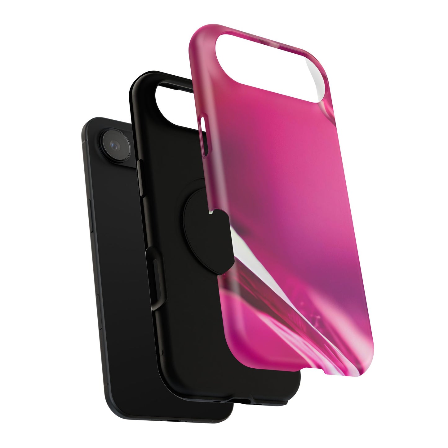 Impact-Resistant Phone Case – Magenta Motion