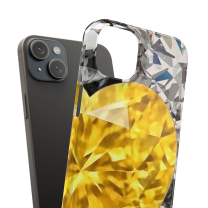 Snap Phone Case – Heart of Gold