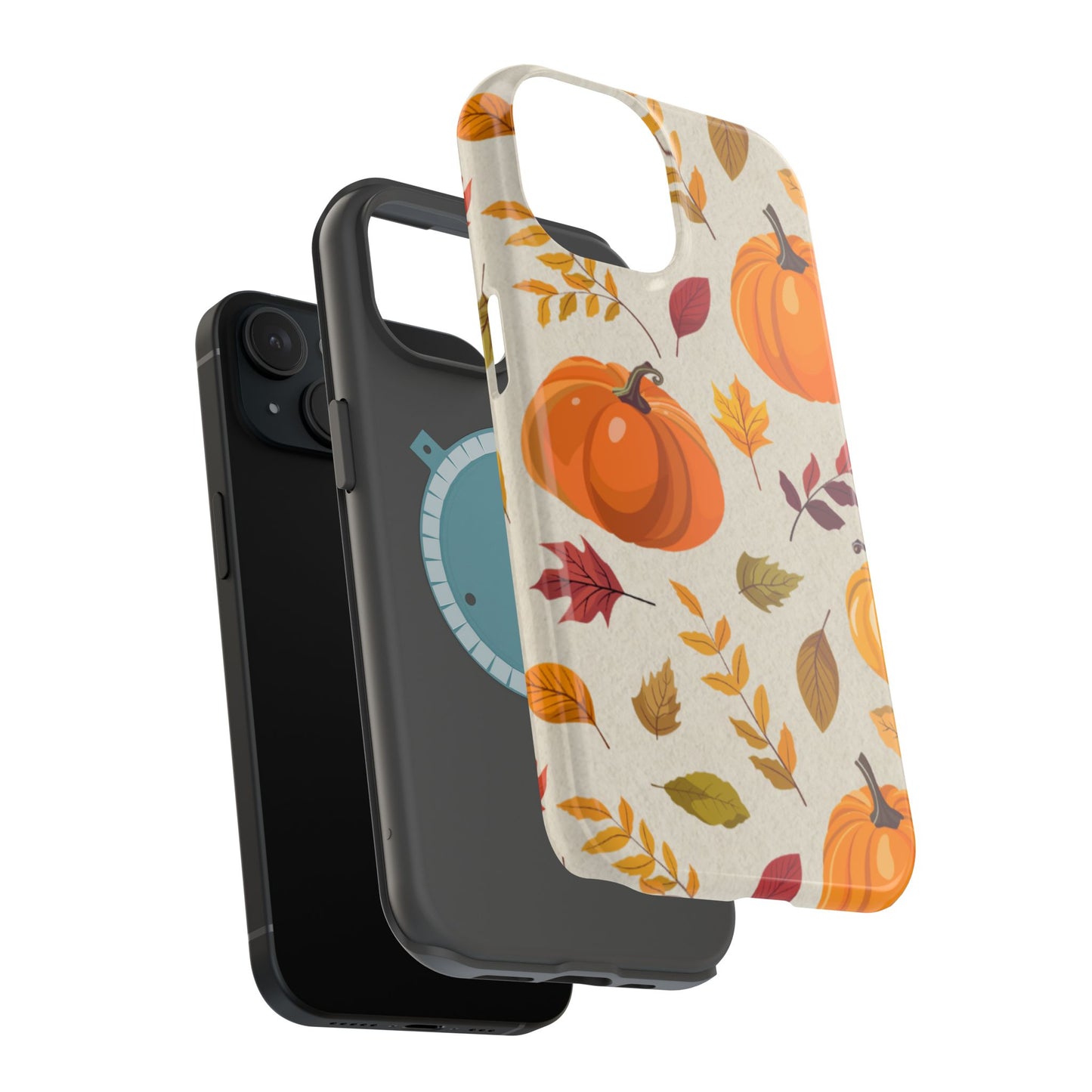 Wireless-Charging Compatible Case – Falling for Pumpkin