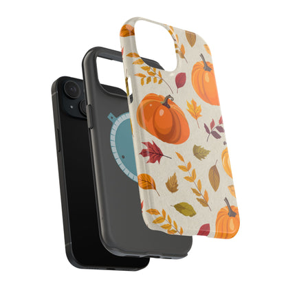 Wireless-Charging Compatible Case – Falling for Pumpkin