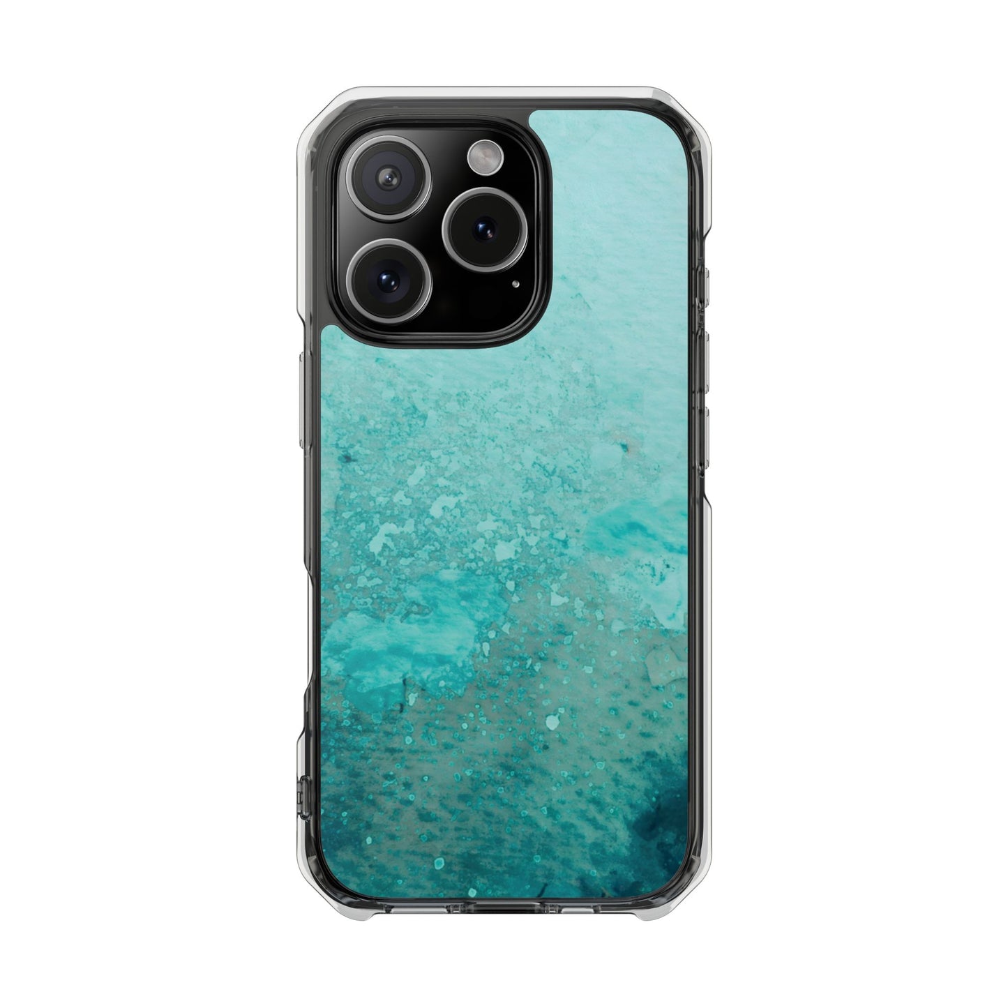 Clear Magnetic Phone Case – Sea Glass