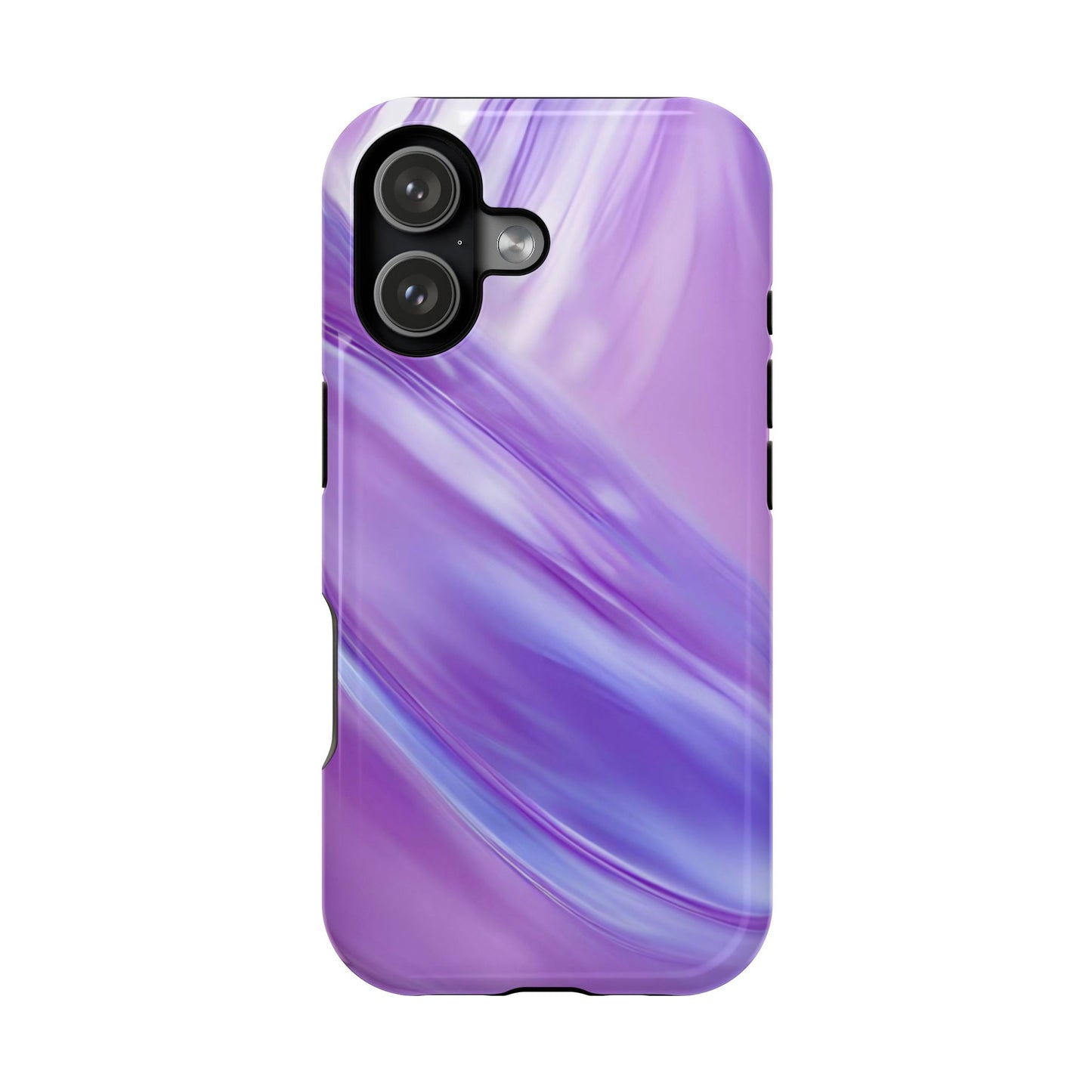 Wireless-Charging Compatible Case – Lavender Wave