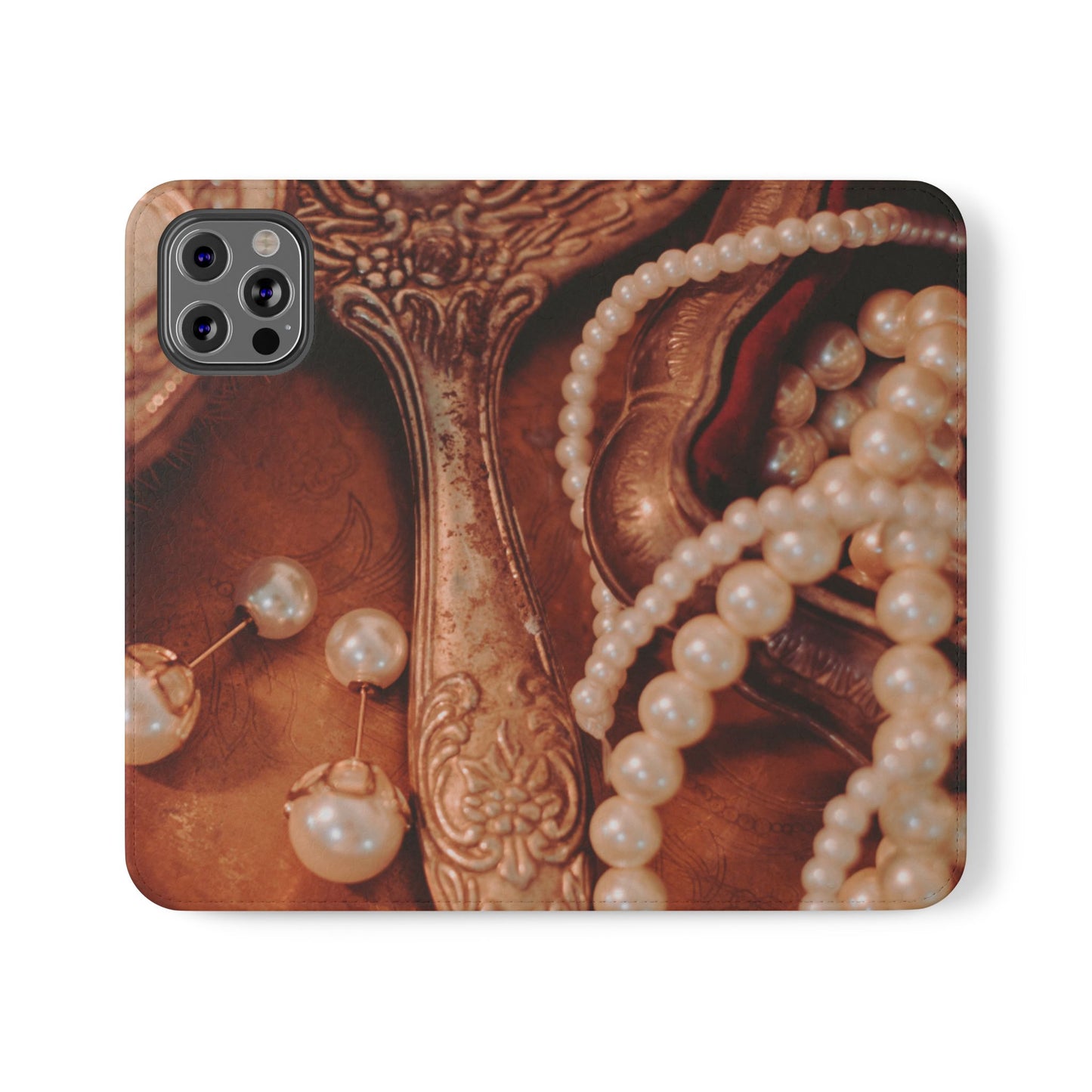Flip Case – Bronze Vanity