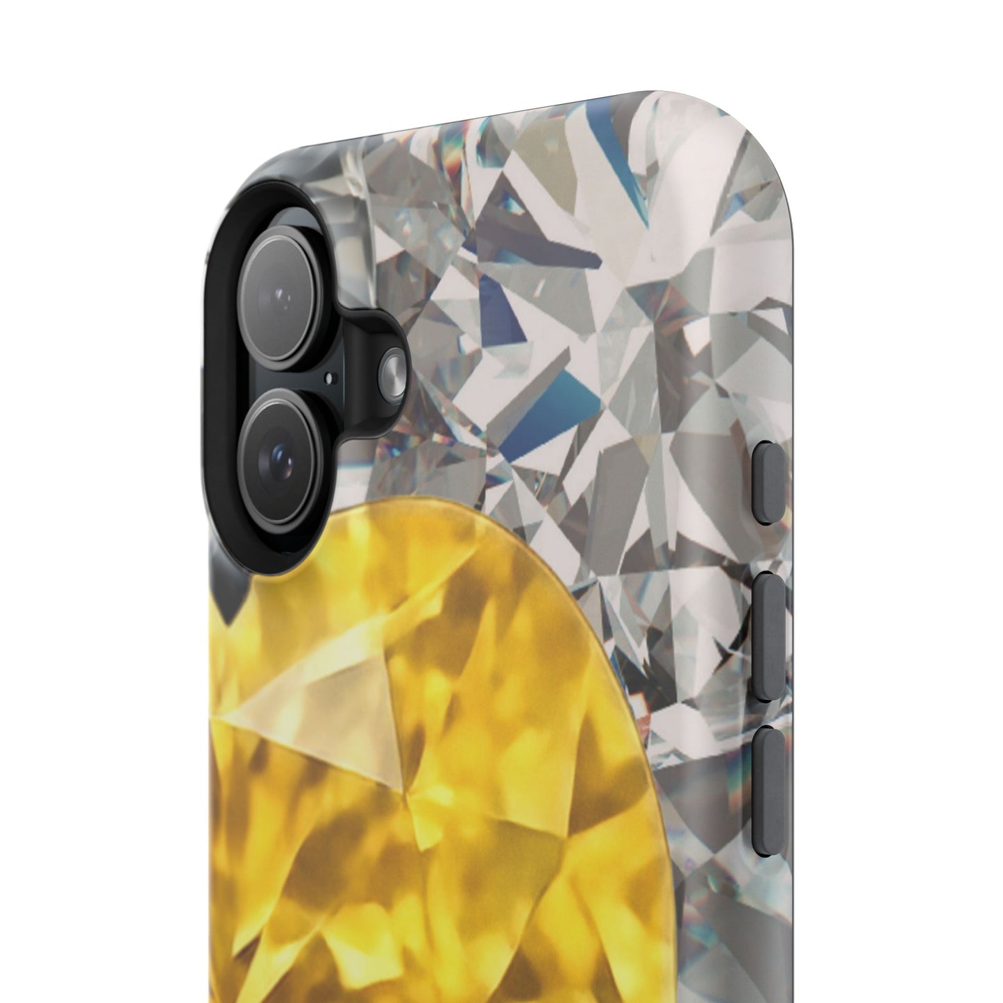 Impact-Resistant Phone Case – Heart of Gold
