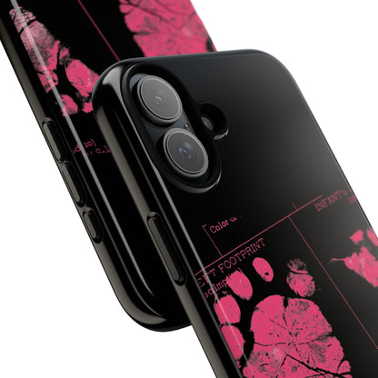 Protective Phone Case – Mom’s Little Pink Footprints