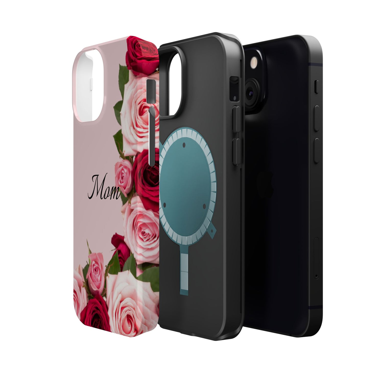 Wireless-Charging Compatible Case – Mom’s Rose Bouquet