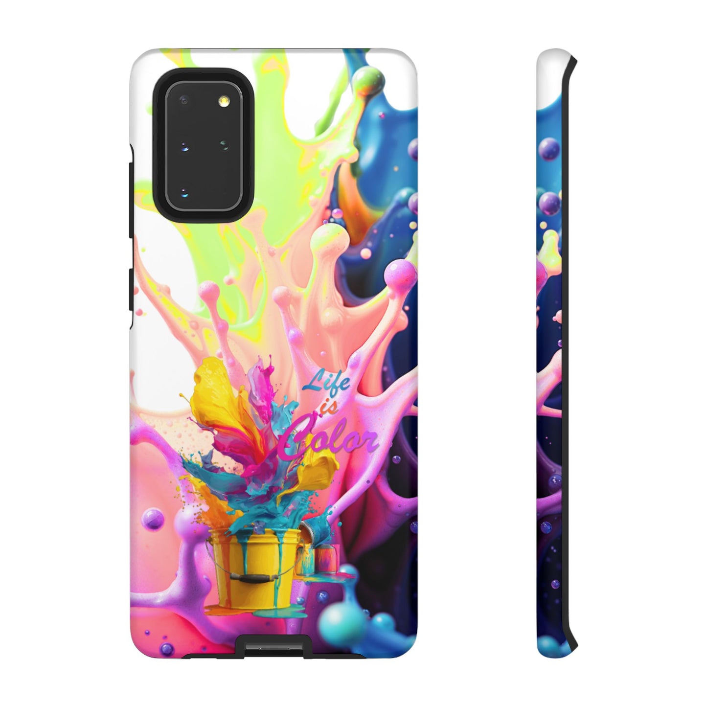 Color Splash Phone Case — “Life in Color” Protective Tough Case