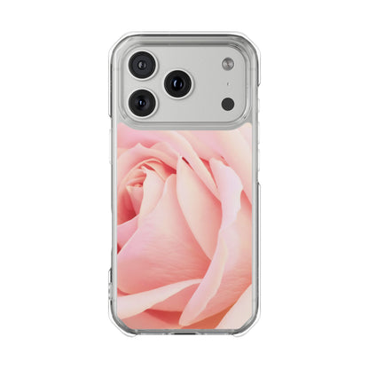 Clear Magnetic Phone Case – A Mother’s Rose Embrace