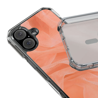 Clear Magnetic Phone Case – Coral Veil