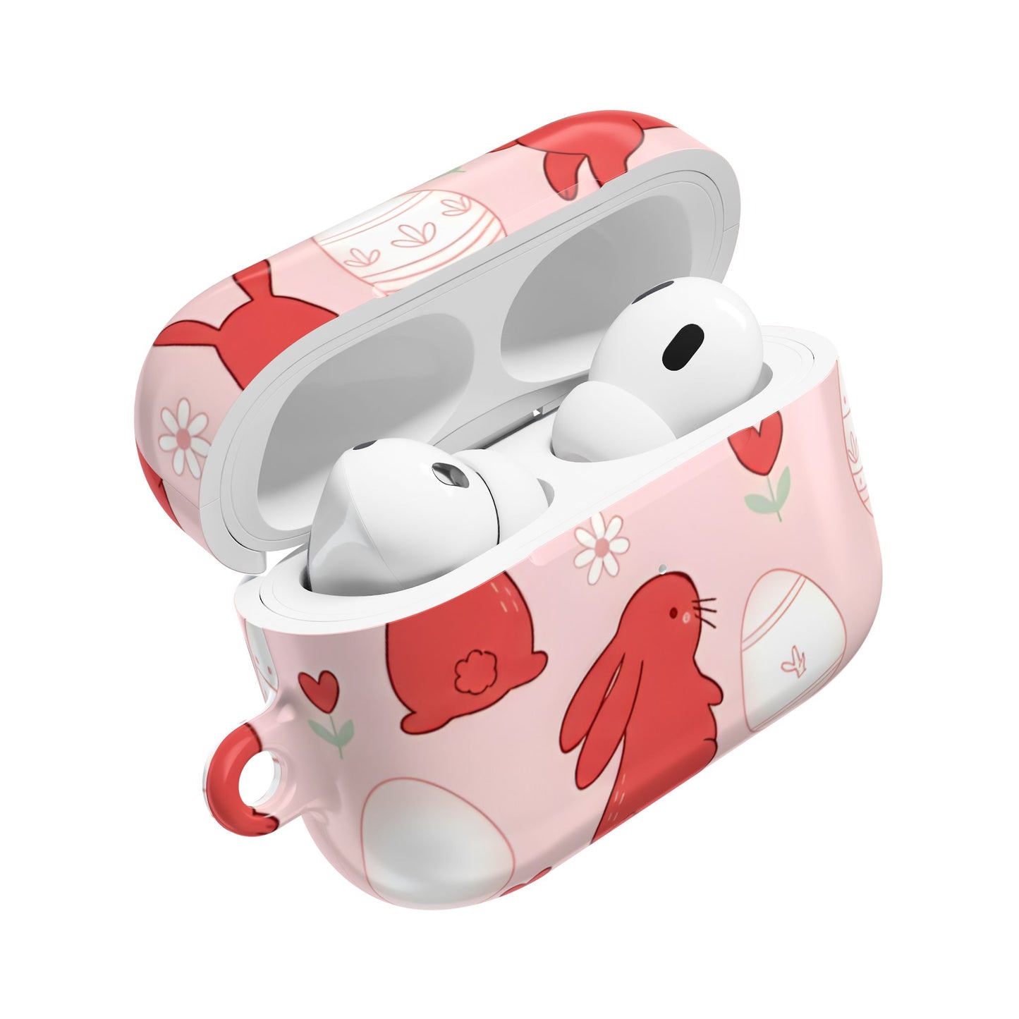 Earbud Case Cover – Hop & Hearts