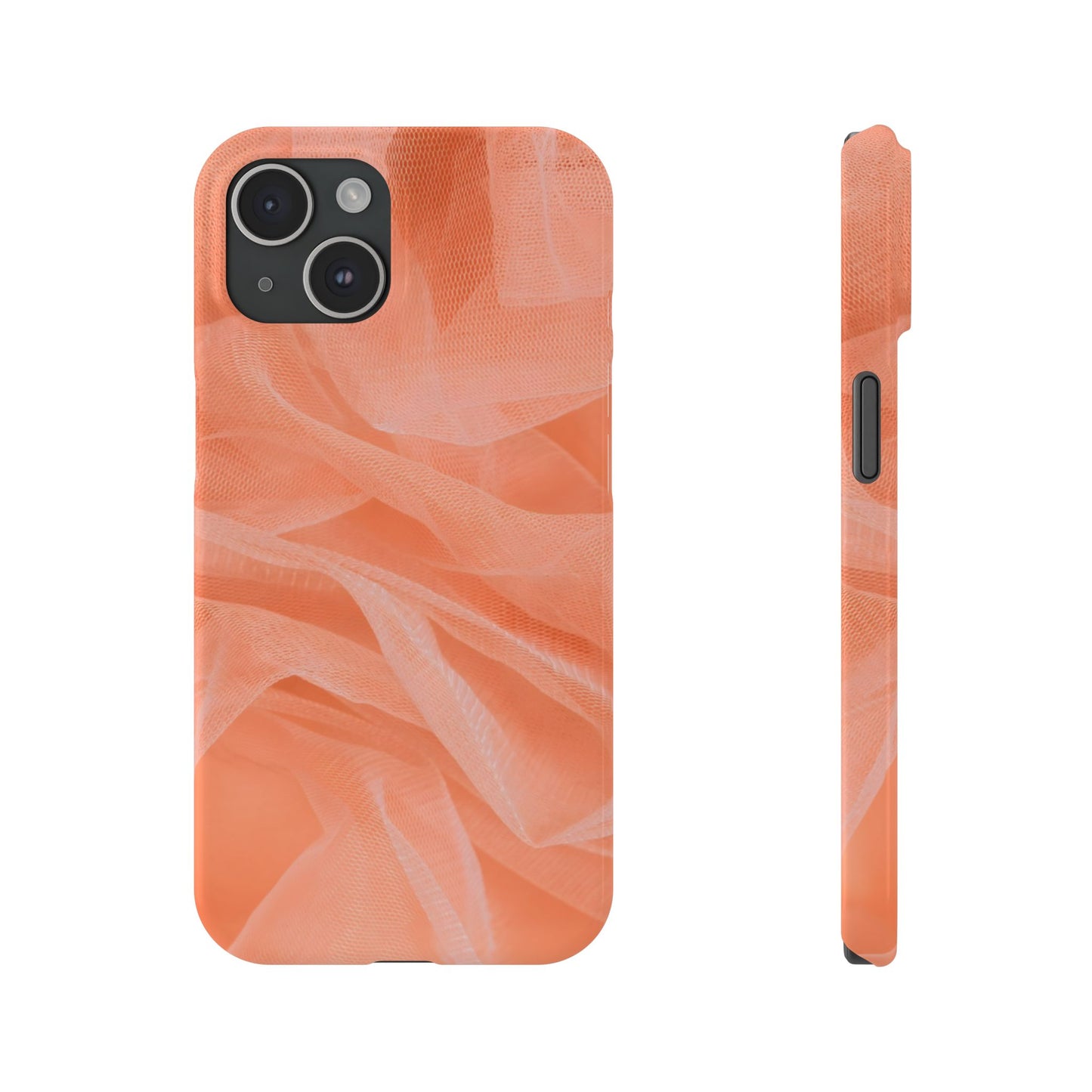 Slim Phone Case – Coral Veil