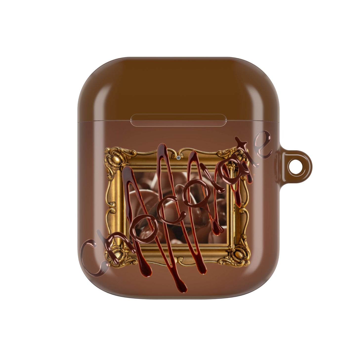 Wireless Earbud Case Cover – Chocolate Truffle
