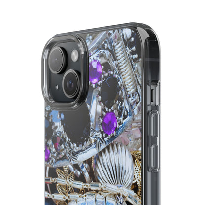 Clear Phone Case – Chrome Jewel