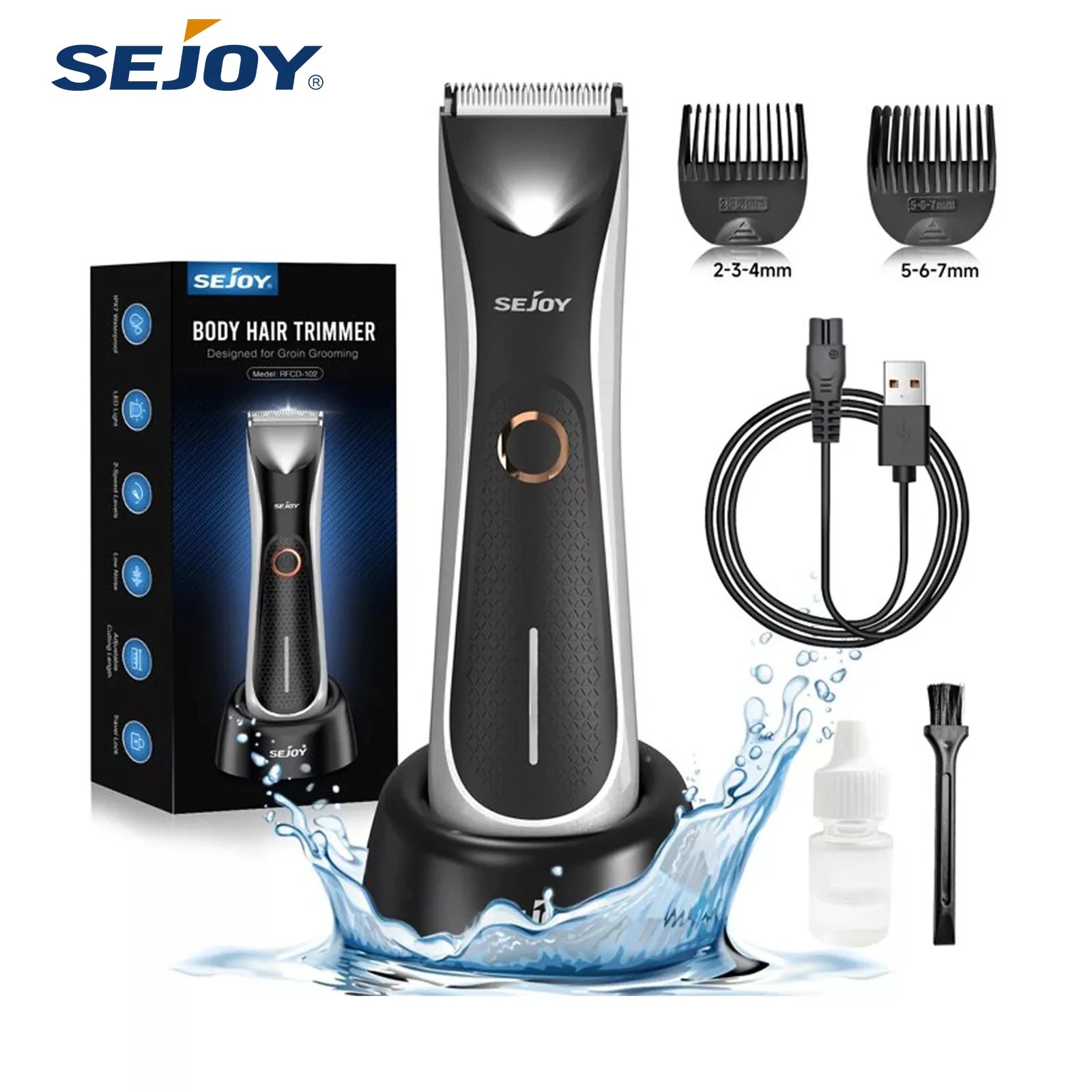 Body Hair Trimmer for Men Pubic Hair Trimmer Ball Shaver Hair Cutting Machine