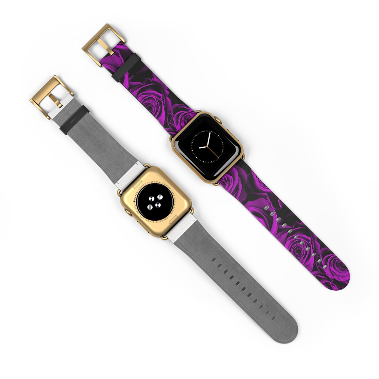 Watch Band – Amethyst Roses