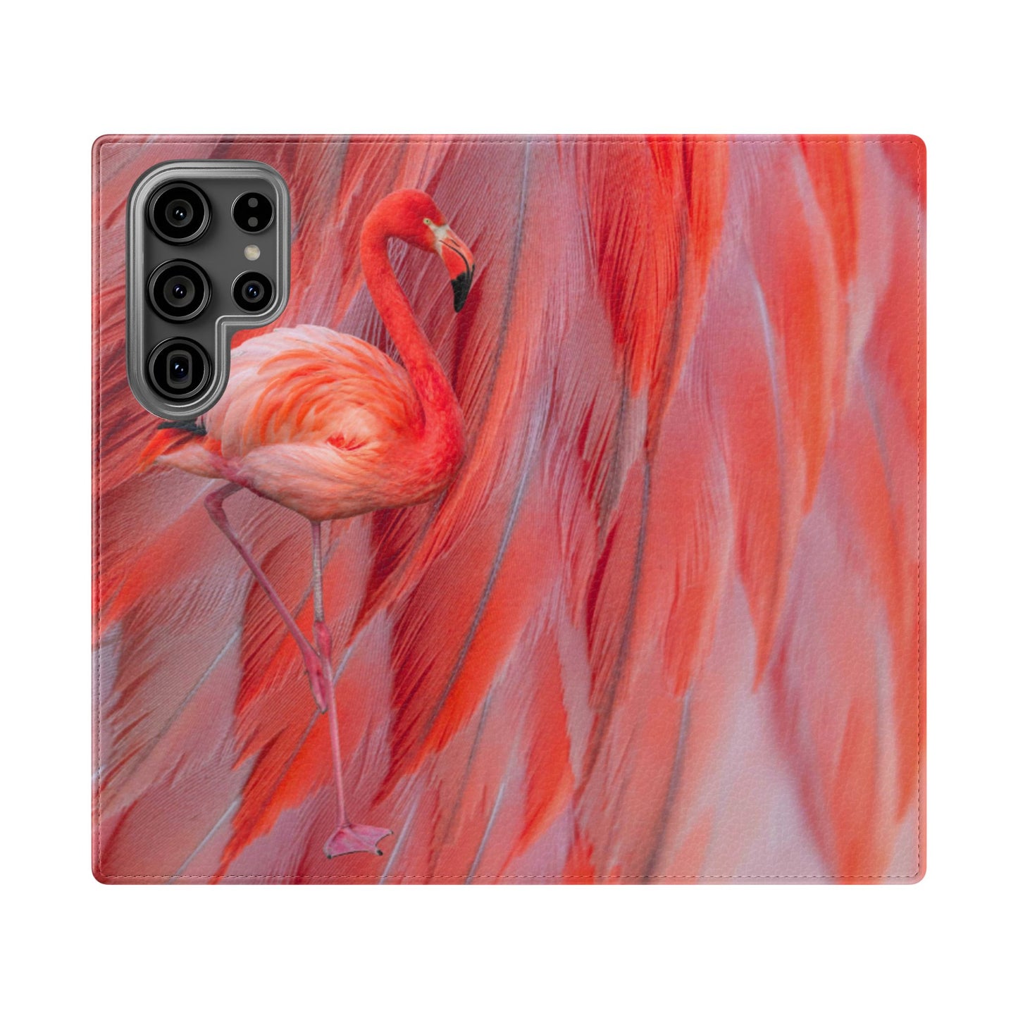 Flip Case – Scarlet Plume