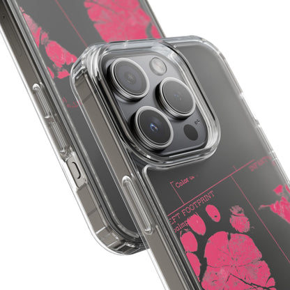 Clear Phone Case – Mom’s Little Pink Footprints