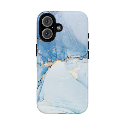 Protective Magnetic Phone Case – Blue Agate