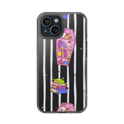 Clear Phone Case – Booked to Death