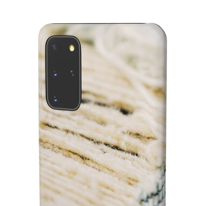 Snap Phone Case – Woven Warmth