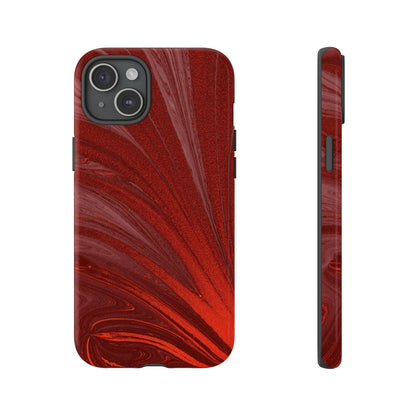 Protective Phone Case – Crimson Current