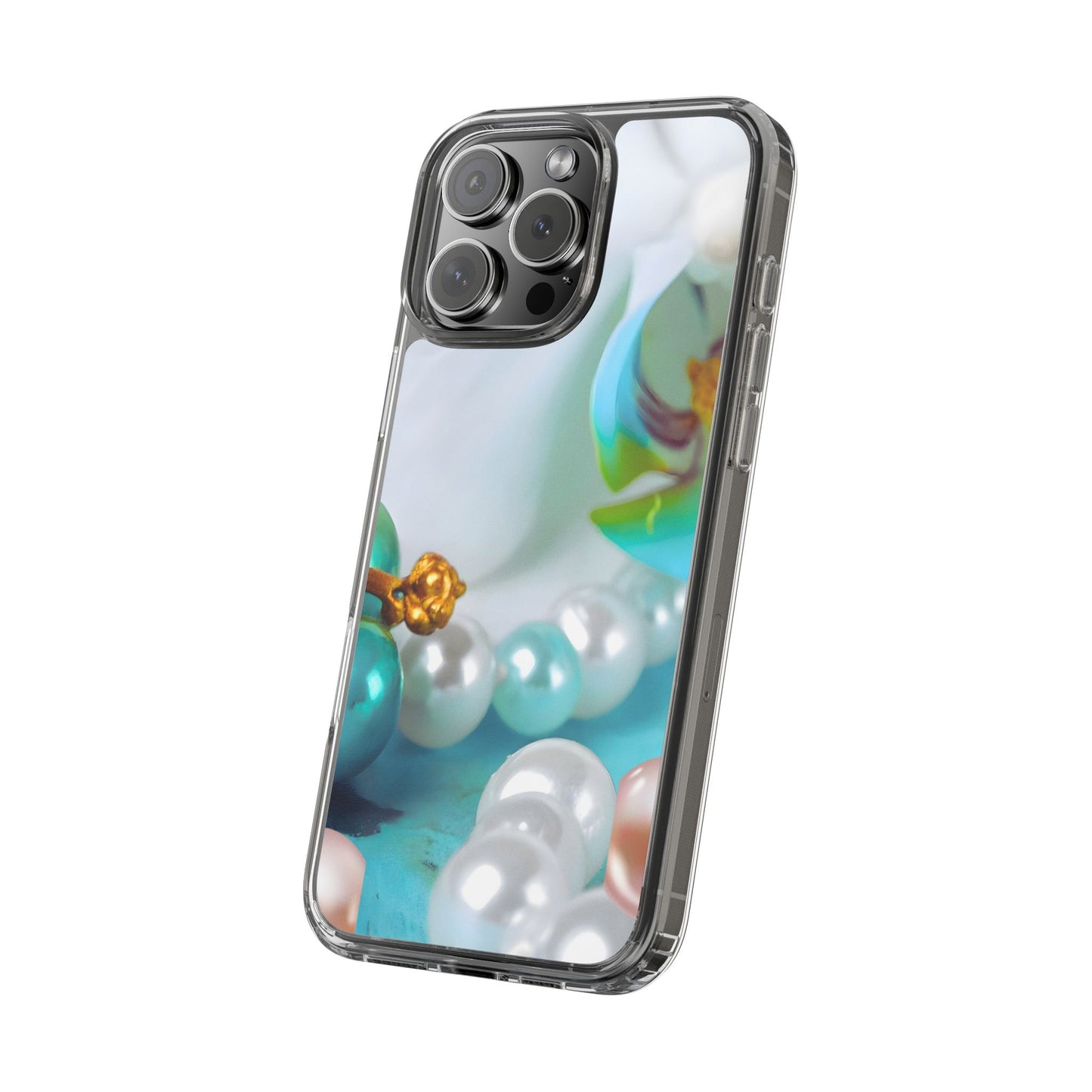 Clear Phone Case – Mermaid's Pearl