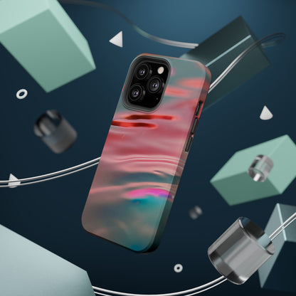 Wireless-Charging Compatible Case – Liquid Sunset