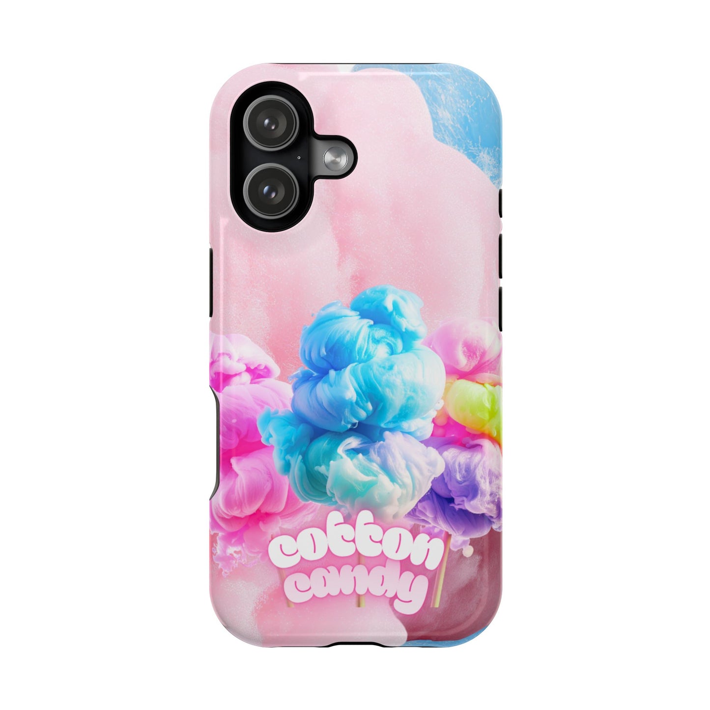 Wireless-Charging Compatible Case – Cotton Candy Dream