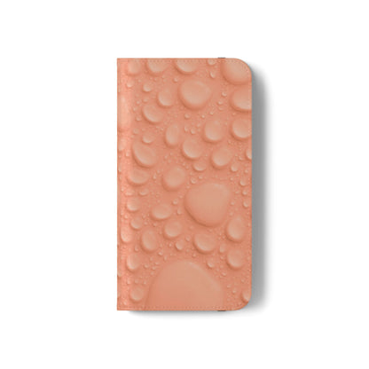 Flip Case - Apricot Rain