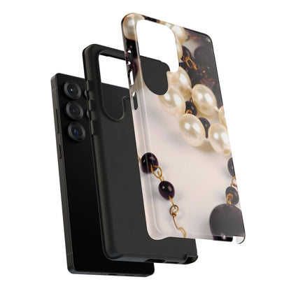 Protective Phone Case – Noir Pearl