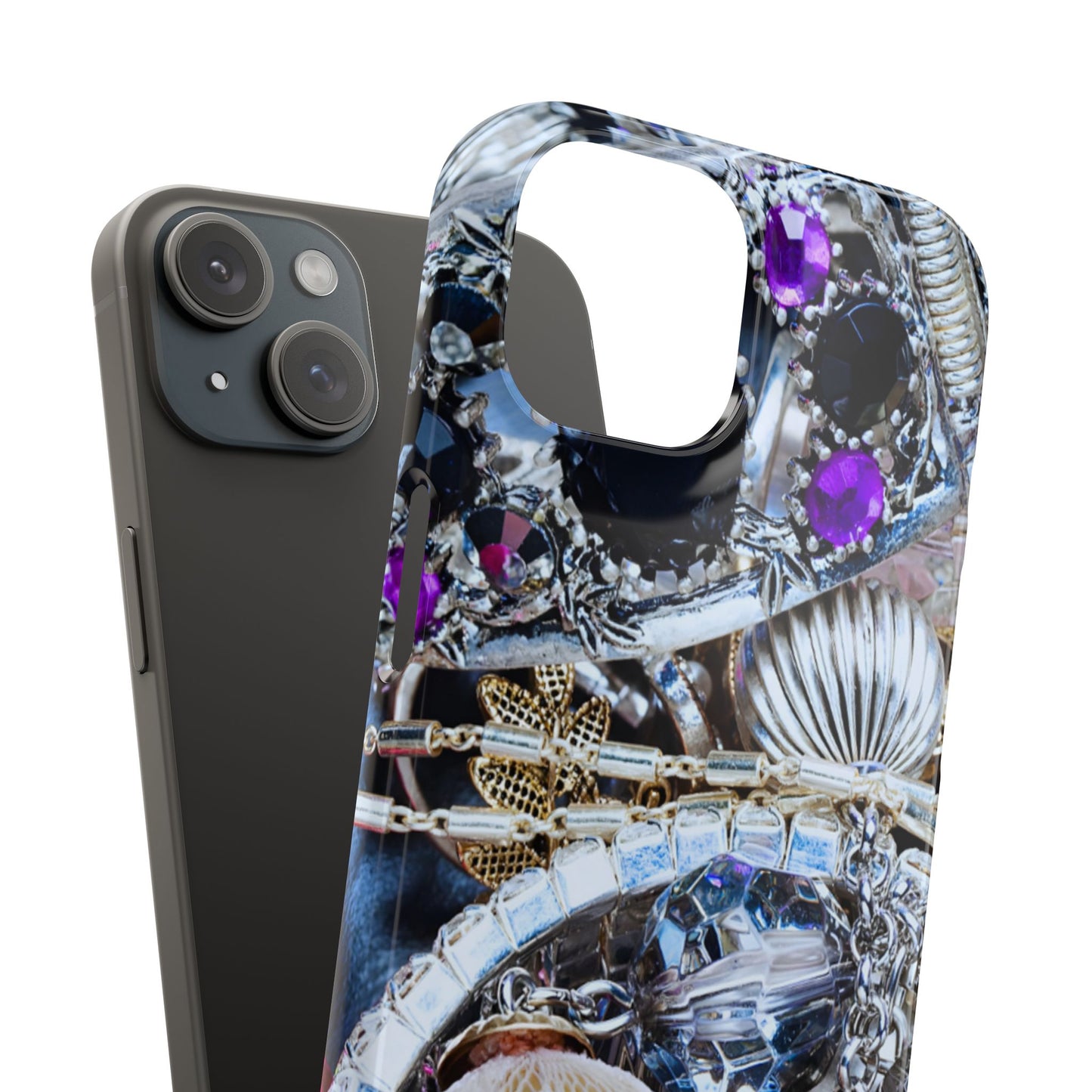 Snap Phone Case – Chrome Jewel