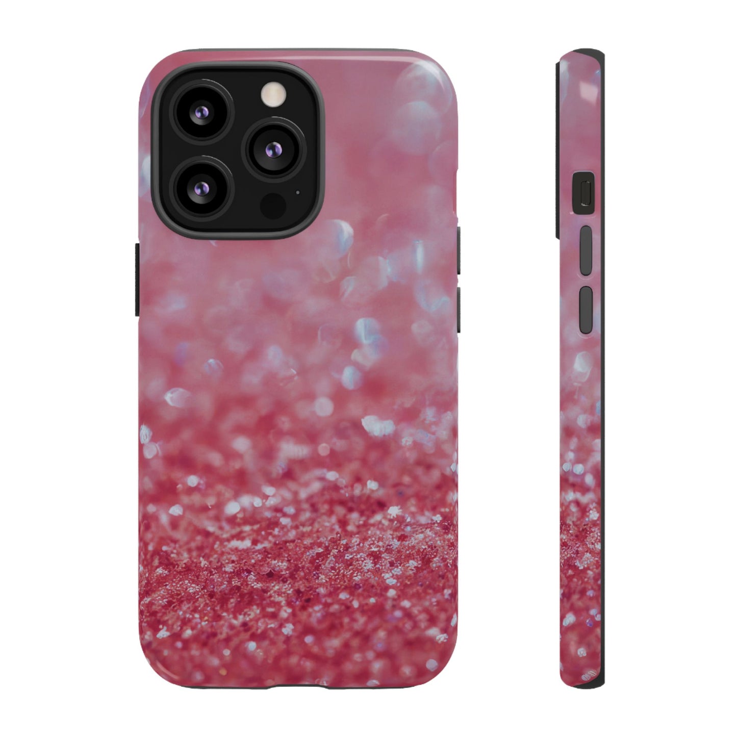 Protective Phone Case – Rosé Sparkle