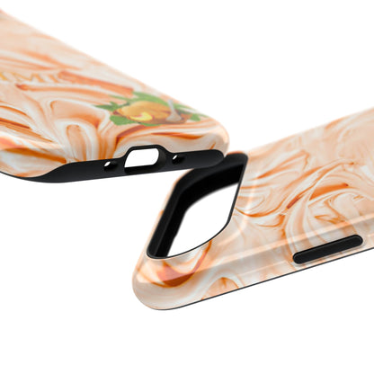 Impact-Resistant Phone Case – Peach Sorbet