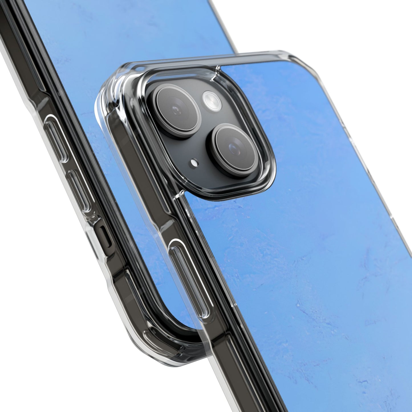 Clear Magnetic Phone Case – Azure Fade