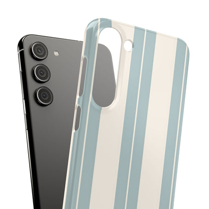 Snap Phone Case – Coastal Stripe