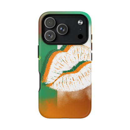 Dual-Layer Phone Case – Irish Lip St. Patrick’s Day Design