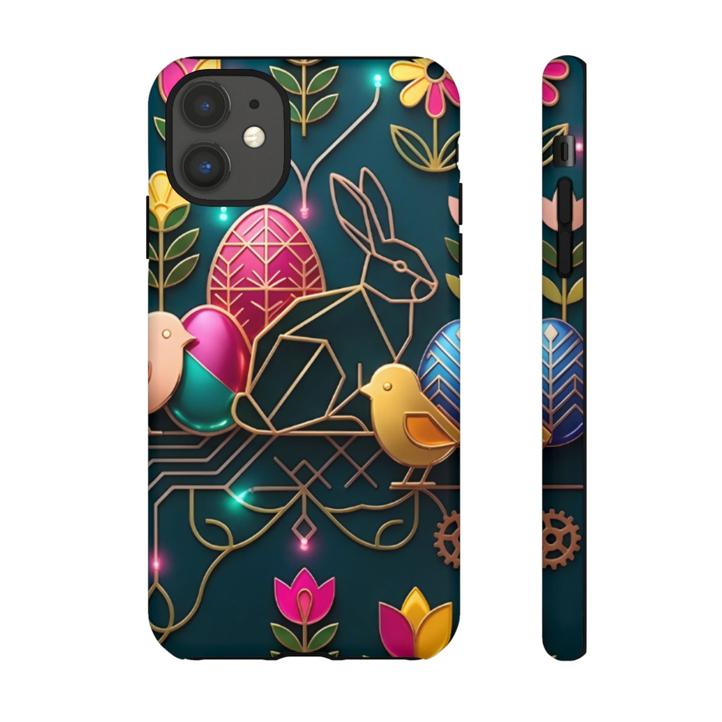 Protective Phone Case – Jeweled Garden