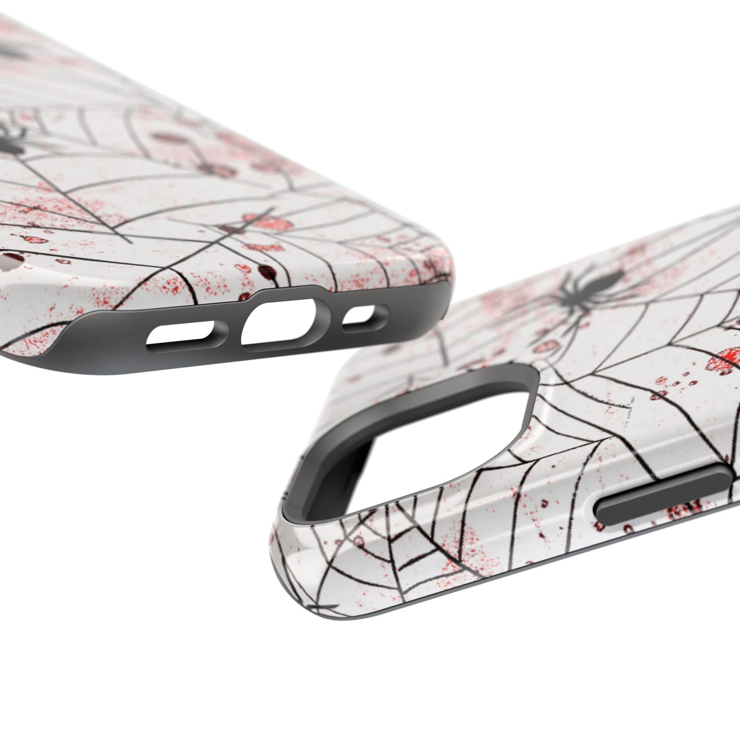 Wireless-Charging Compatible Case – Blood Web