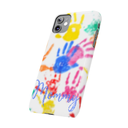 Slim Phone Case – Handprint Memories